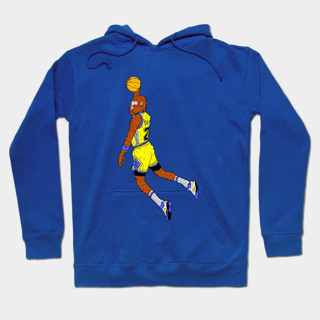 Jordan Wolf Hoodie by nickcocozza